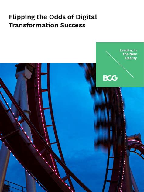 Flipping the Odds of Digital Transformation Success .